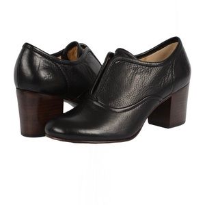Frye Stella Slip Booties in Black